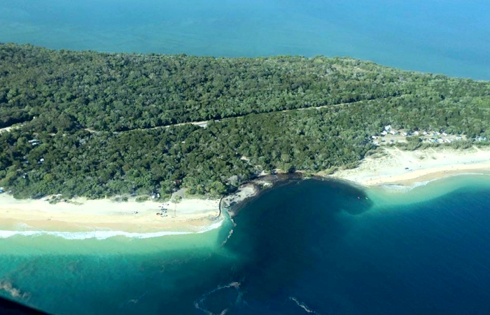 Гигантский кусок побережья Австралии провалился под воду
