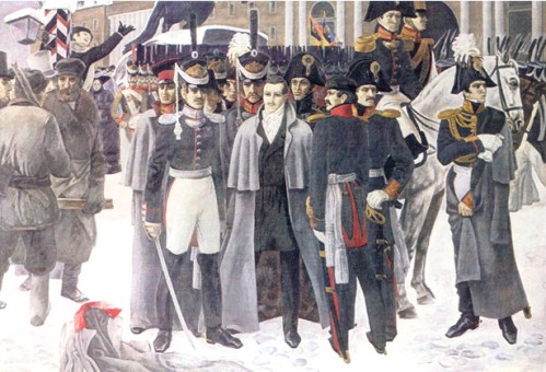 14.12.1825 г. началось восстание декабристов