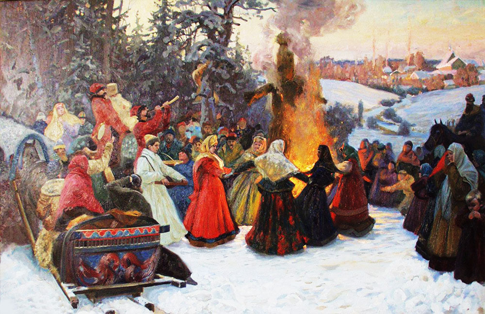В Россию пришла масленица, обряды, приметы, традиции